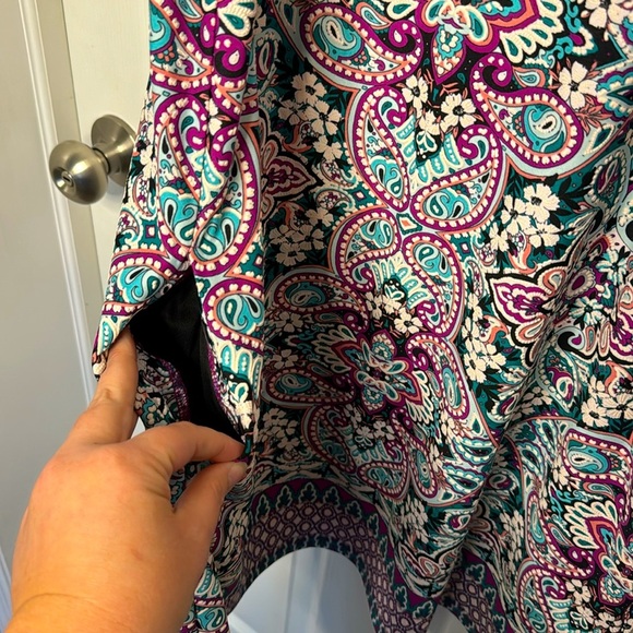 NWT Apt. 9 Mid Length Swing Dress with Pockets - Picture 2 of 5